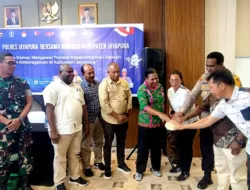 Sekda Hana Buka Giat “Melek Literasi Pemilu Damai” Polres Dan Pers Jayapura