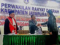 Ketua DPRD Jayapura Yang Baru, Diharapkan Bisa Bersinergi Dengan Pemerintah