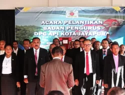 DPC Asosiasi Pendeta Indonesia Kota Jayapura Resmi Dilantik