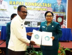 Evaluasi Progam Kerja, TP PKK Kota Jayapura Gelar Rapat Konsultasi