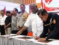 PMI Kota Jayapura Tandatangani MoU Dengan Pendonor Sukarela