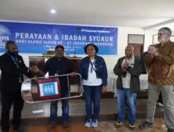 Masyarakat Banti dan Jemaat Turut Merasakan Kontribusi PT Freeport Indonesia