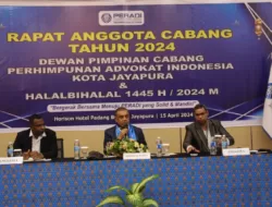 PERADI Jayapura Bentuk Satgas Hukum Kawal Pilkada di Tanah Papua