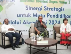 Ketua BP YPK Joni Betaubun Jadi Nara Sumber di Rakorda Badan Akreditasi Nasional