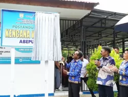 Frans Pekey Melauncing Posyandu Prima Milik BKKBN Papua