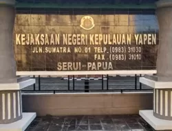 JPU Kejari Serui Ajukan Kasasi Atas Divonis Bebas Mantan Kadis Pendidikan Yapen Ronny Ayorbaba