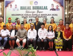 K3S SD-MI Kota Jayapura Gelar Halal Bihalal, Ini Pesan Penjabat Walikota