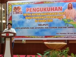 Maju Calon Walikota Jayapura, JBR Minta Dukungan Dari Masyarakat Yapen dan Suku Pombawo