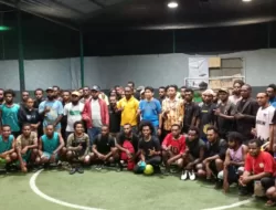 Relawan JBR For Kota Jayapura, Gelar Pertandingan Futsal Persahabatan Diikuti 100 tim