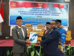 DPRD Mamteng Gelar Sidang LKPJ Bupati Tahun 2023