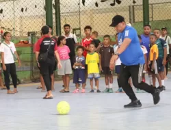 Ketua BP YPK Joni Betaubun Buka Pertandingan Futsal PAR Jemaat GKI I. S Kijne Sborhoinyi
