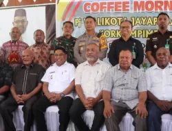 Coffee Morning Dengan Para Ondoafi Port Numbay, Sohilait Minta Dukungan
