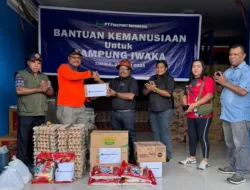 Freeport Serahkan Tiga Ton Bama Bagi 1.653 Warga Terdampak Banjir di Distrik Iwaka, Pemkab Mimika Apresiasi