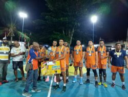 Gelar Turnamen Basket, Masyarakat Serui Apresiasi Paulus Waterpauw