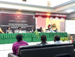 KPU Gelar Rapat Pleno Penetapan Kursi Calon Terpilih Anggota DPRD Nduga Periode 2024-2029