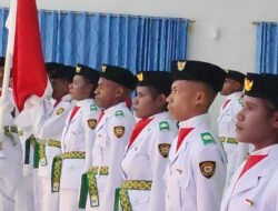 57 Anggota Paskibra Kabupaten Mamteng Dikukuhkan