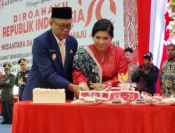 Pemkab Mamteng Gelar Resepsi Malam Kenegaraan