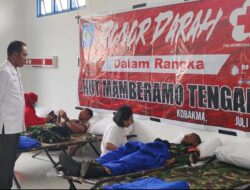 PMI Mamberamo Tengah Gelar Donor Darah