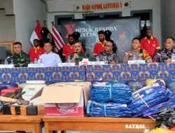 Satrol Lantamal X Jayapura Tangkap Jaringan Sindikat Penyelundupan BBM Ilegal Dari Jayapura ke PNG
