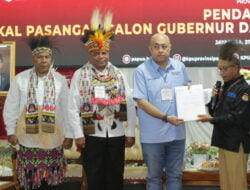 KPU Papua Nyatakan Berkas Pencalonan Cagub dan Cawagub Papua MARI – YO Lengkap