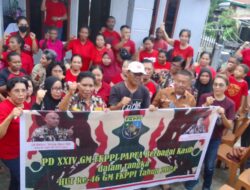 Jelang HUT Ke-46, FKPPI Papua Bagi Sembako