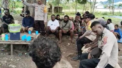 Wakapolres Mamteng Kunjungi Tiga Posko Pemenangan Cabup – Cawabup