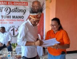 Paparkan Visi Misi dan Program, Relawan El – Shadai Bhayangkara Aplaus dan Komitmen Dukung BTM-YB di Pilgub Papua