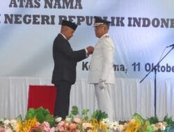 Manogar Sirait Kembali Dilantik Sebagai Pj Bupati Mamteng