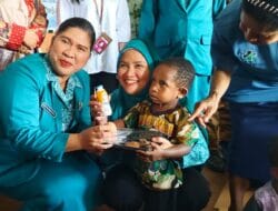 Ketua TP PKK Papua Pegunungan Kunjungi Posyandu Moga Mamteng