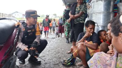 Polda Papua Terus Bergerak Himbau Masyarakat Ciptakan Pilkada Damai
