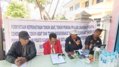 Masyarakat Adat Biak Prihatin dan Tersinggung Dengan Pernyataan Cagub 01 Papua, BTM Sampaikan Permohonan Maaf