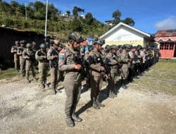 Polres Jajaran Polda Papua Kawal Kampanye Terbuka di Intan Jaya