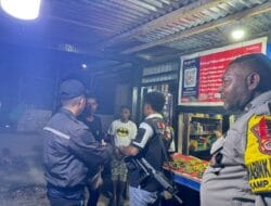 Polres Sarmi Polda Papua Gelar Patroli Dialogis Cegah Gangguan Kamtibmas