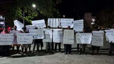Debat Publik Kedua Calon Gubernur dan Wakil Gubernur Papua Diwarnai Aksi Damai