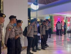 Ops Mantap Praja Cartenz Polda Papua Lakukan Pengamanan Debat Kedua Cagub dan Cawagub Papua
