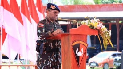 Pimpin Upacara HUT Brimob – 79, Ini Pesan Kapolda Papua