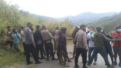 Laka Lantas di Tolikara 5 Orang Meninggal