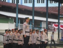 Pimpin Apel Pam TPS, Kapolresta : Jangan Anggap Remeh Tanamkan Selalu Ada Ancaman