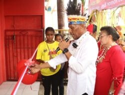 Resmi Posko Garda Perubahan SE-Hati, BTM: Saya Bisa Dapat 75% Suara di Biak