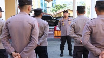 Wakapolda Papua Pimpin Apel Satker Setum Polda Papua