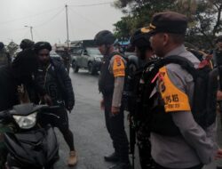 Pasca Pilkada 2024, Polres Puncak Jaya Polda Papua Lakukan Patroli Cipta Kondisi