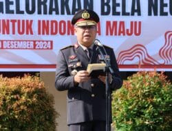 Upacara Peringatan Hari Bela Negara Ke-76, Wakapolda Papua : Teguhkan Komitmen Persatuan Bangsa