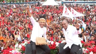 Pleno Tingkat Provinsi, KPU Papua Tetapkan BTM-YB Menang di Kabupaten Sarmi