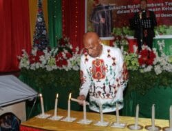 Hadiri Natal Masyarakat Tanimbar Papua, Gubernur Terpilih BTM Ingatkan Rawat Kerukunan Dengan Baik