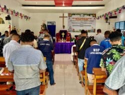 Maknai Kelahiran Yesus, Kelompok Diskusi Alkitab Gelar Perayaan Natal di Lapas Abepura