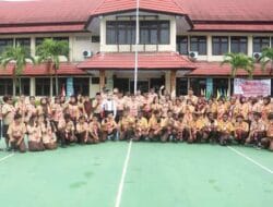 Upacara Peringati HUT Baden Powell ke-168,  Kak Kristhina Luluporo Ajak Teladani  Kebaikanya
