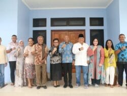 BTM-CK Silaturahmi Idul Fitri Hari Kedua di Komandan Lanud Silas Papare