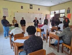 Ujian SMA/SMK di Puncak Jaya Berlangsung Aman