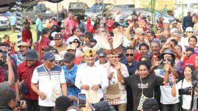 Masyarakat Adat Suku Sentani Deklarasi Dukung BTM-CK di PSU Pilkada Papua