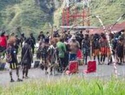 Ritual Adat Bela Doli Tanda Berakhirnya Konflik di Puncak Jaya